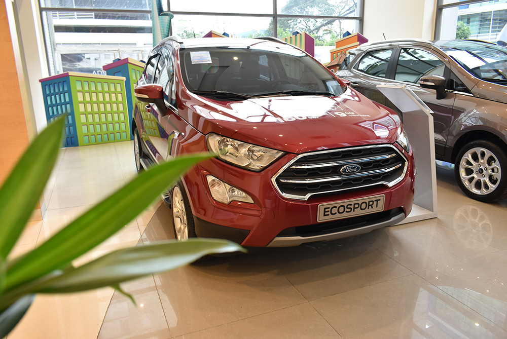 EcoSport 1.5L MT Ambiente với thiết kế ngoại thất mới mạnh mẽ